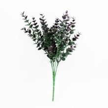 decorative natural artificial bunch plants with purple